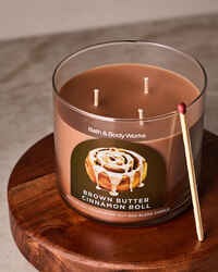 Brown Butter Cinnamon Roll 3-Wick Candle