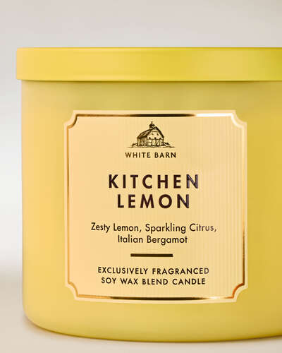Kitchen Lemon 3-Wick Candle