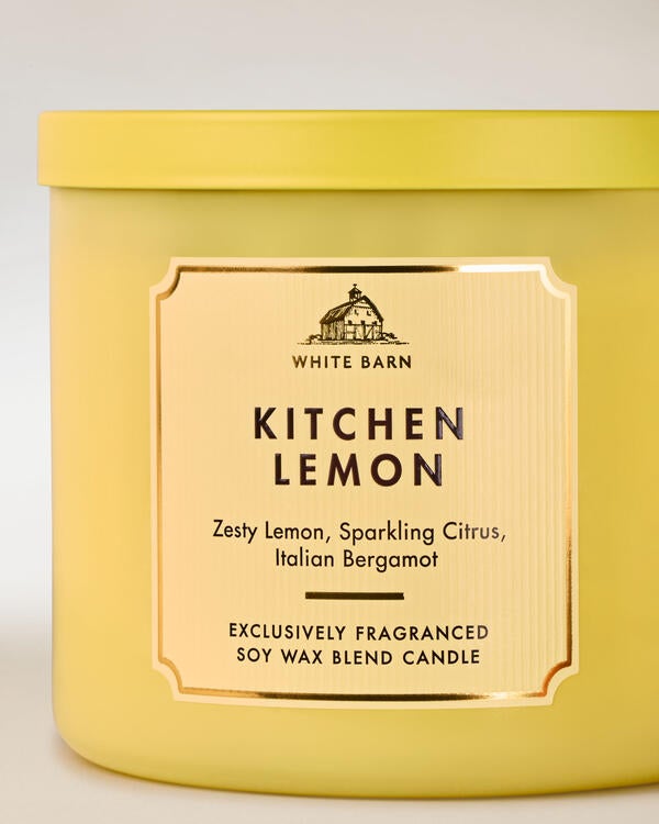 Kitchen Lemon 3-Wick Candle