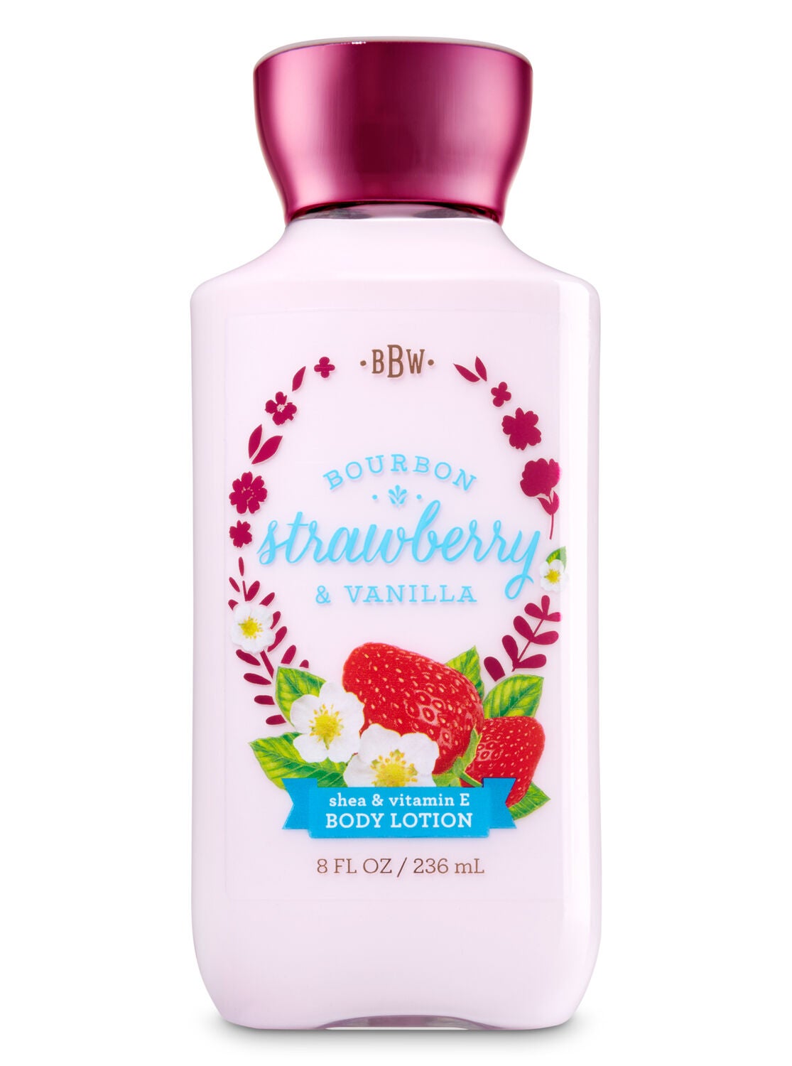 Signature Collection Strawberry Vanilla & Bourbon Body Lotion - Bath And Body Works