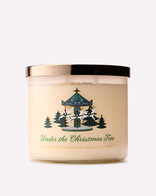 Under The Christmas Tree 3-Wick Candle
