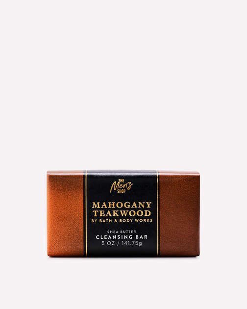 Mahogany Teakwood Shea Butter Cleansing Bar