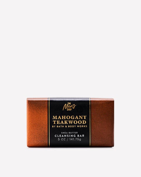 Mahogany Teakwood Shea Butter Cleansing Bar
