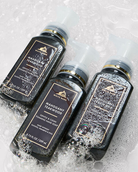 Mahogany Teakwood Gentle & Clean Foaming Hand Soap