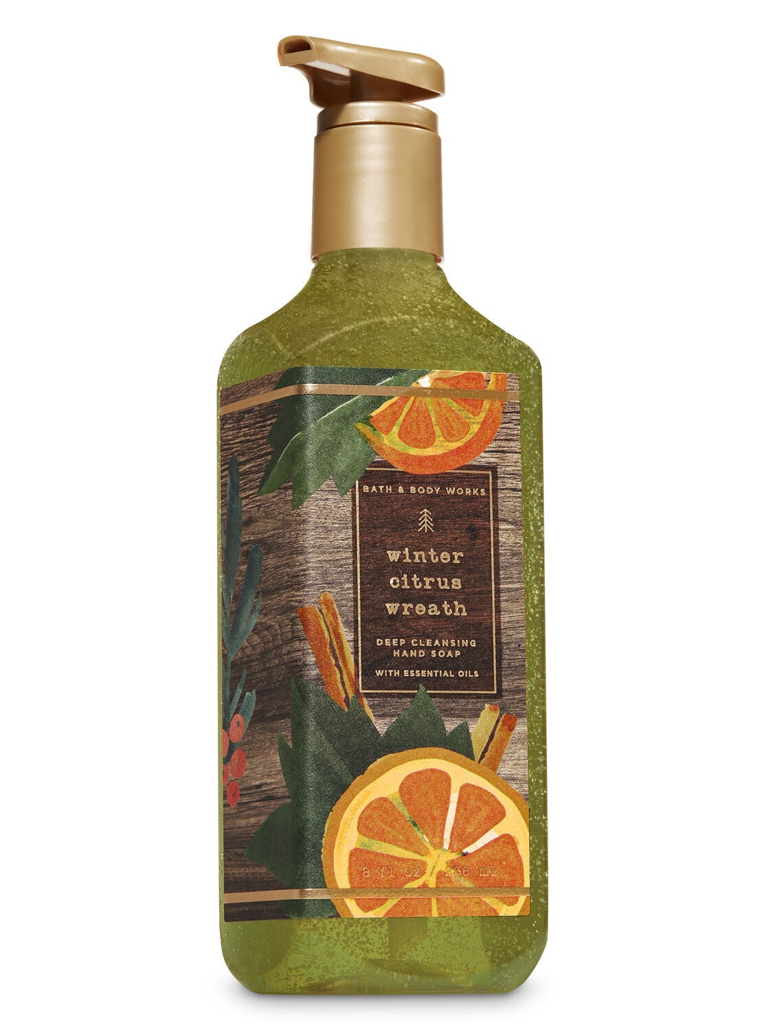 Winter Citrus Wreath Deep Cleansing Hand Soap - Bath And Body Works