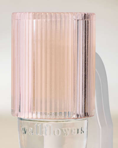 Champagne Sparkly Fluted Scent Control™ Nightlight Wallflowers Fragrance Plug
