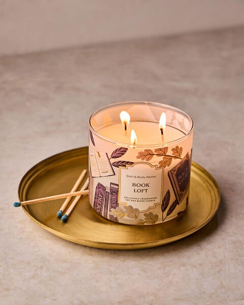 Book Loft 3-Wick Candle
