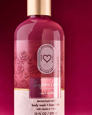 Rose Vanilla Body Wash & Foam Bath