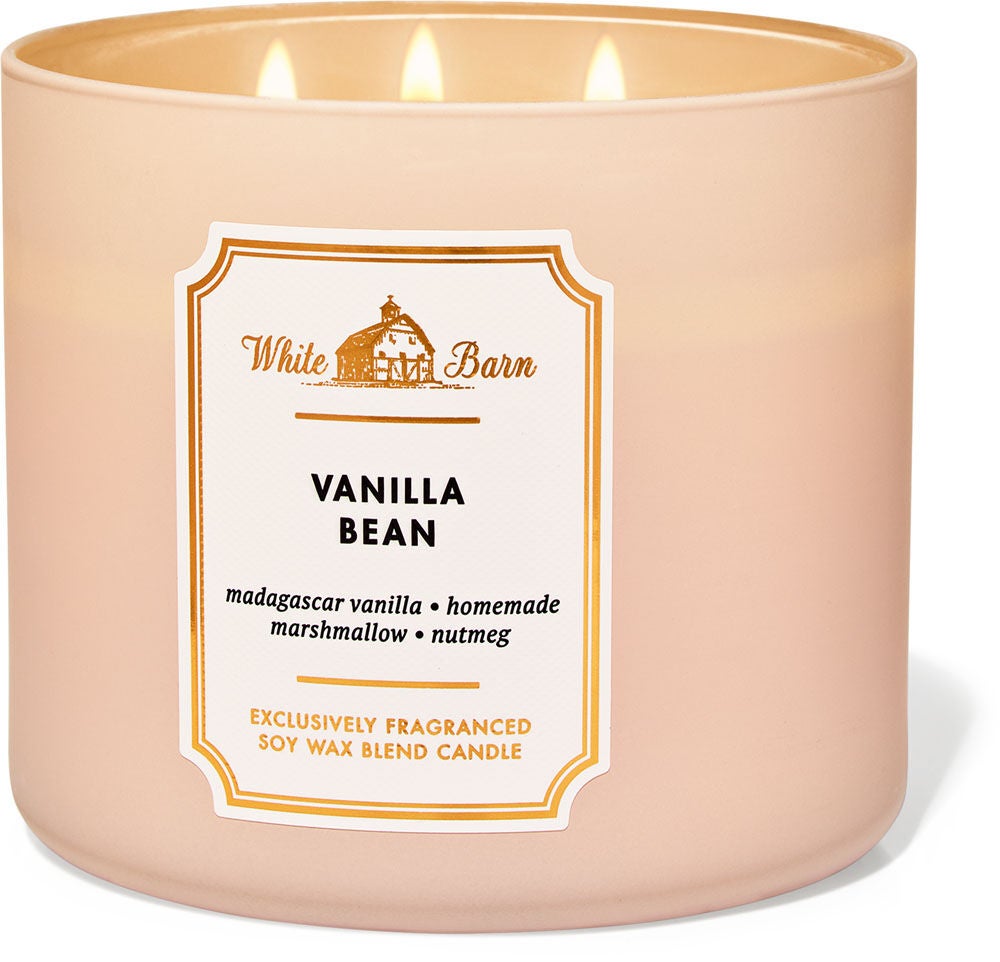 Bath and body works 3 wick candles sale
