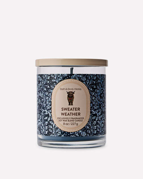 Sweater Weather Single Wick Candle
