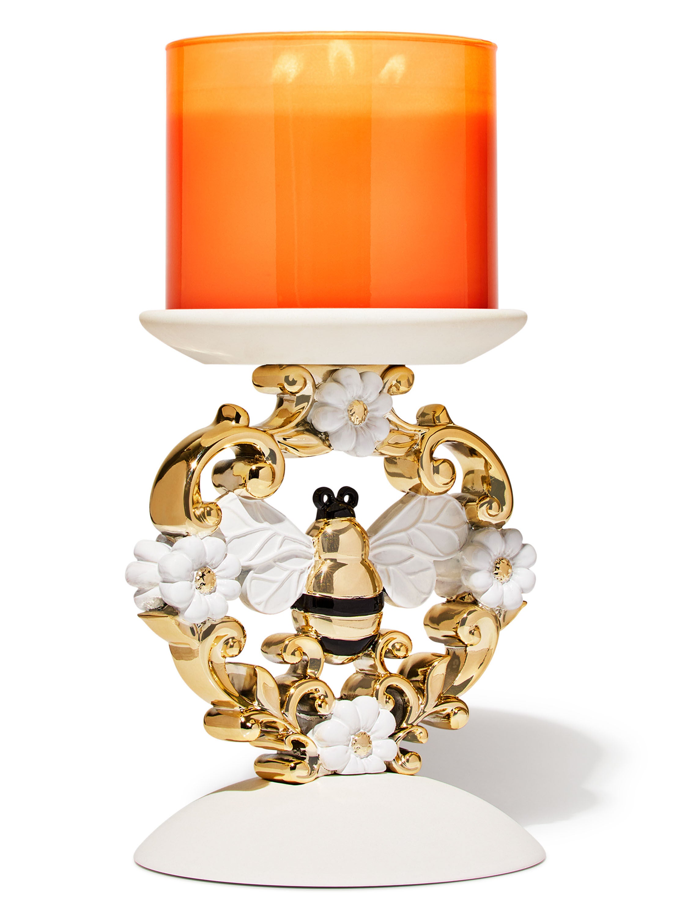 Elegant Bee Stand 3 Wick Candle Holder