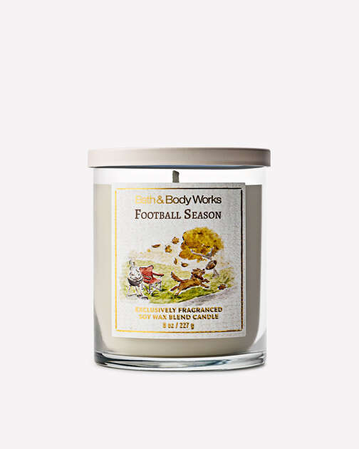 Football Season Single Wick Candle