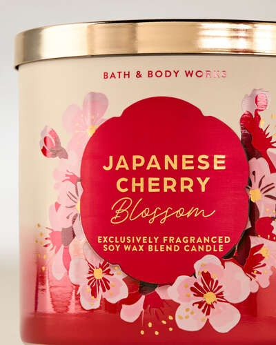 Japanese Cherry Blossom 3-Wick Candle