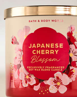 Japanese Cherry Blossom 3-Wick Candle