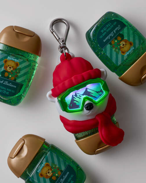 Light-Up Polar Bear PocketBac Holder