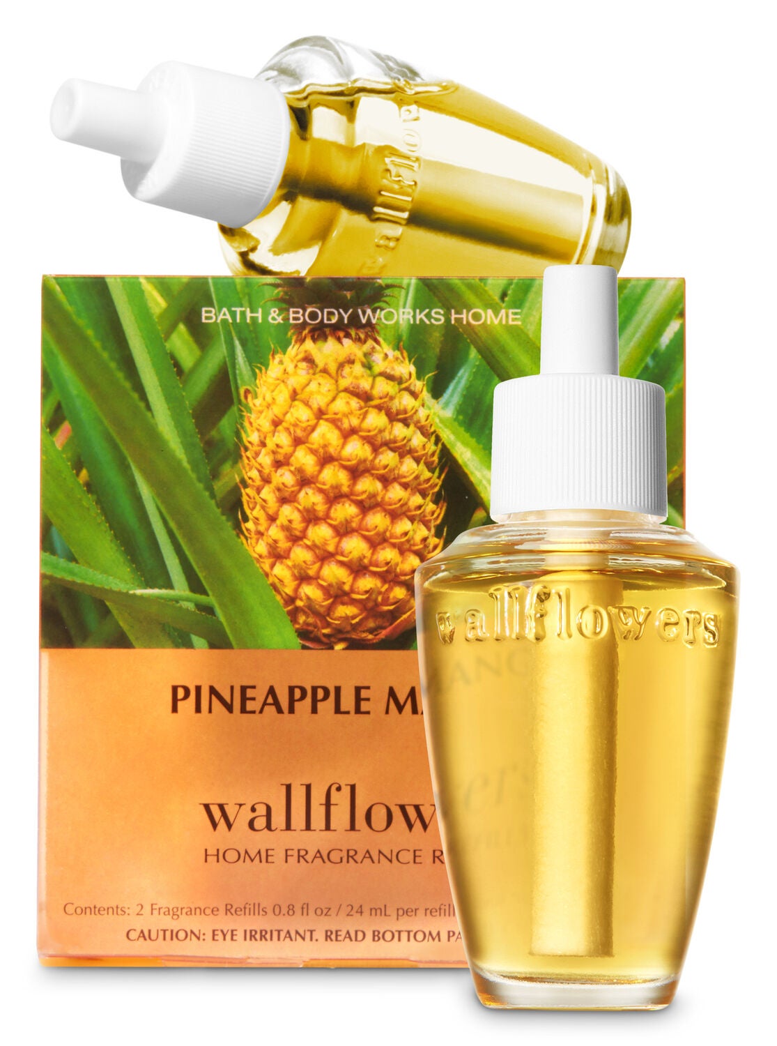 Pineapple Mango Wallflowers Refills, 2-Pack - Bath And Body Works