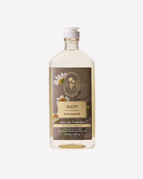 Sleep: Black Chamomile Body Wash & Foam Bath