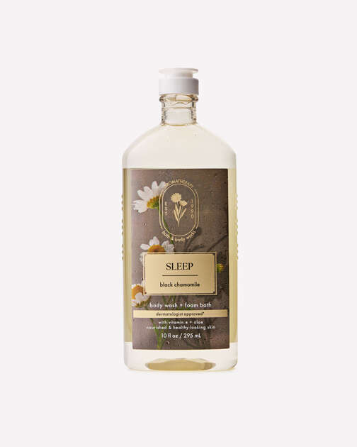 Sleep: Black Chamomile Body Wash & Foam Bath
