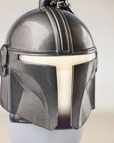 The Mandalorian Light-Up Helmet PocketBac Holder