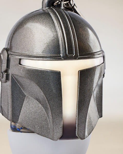 The Mandalorian Light-Up Helmet PocketBac Holder
