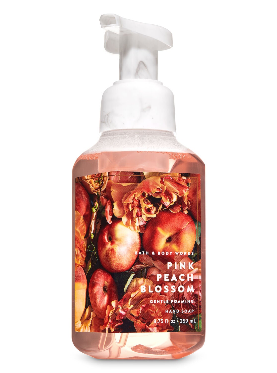 Pink Peach Blossom Gentle Foaming Hand Soap - Bath And Body Works