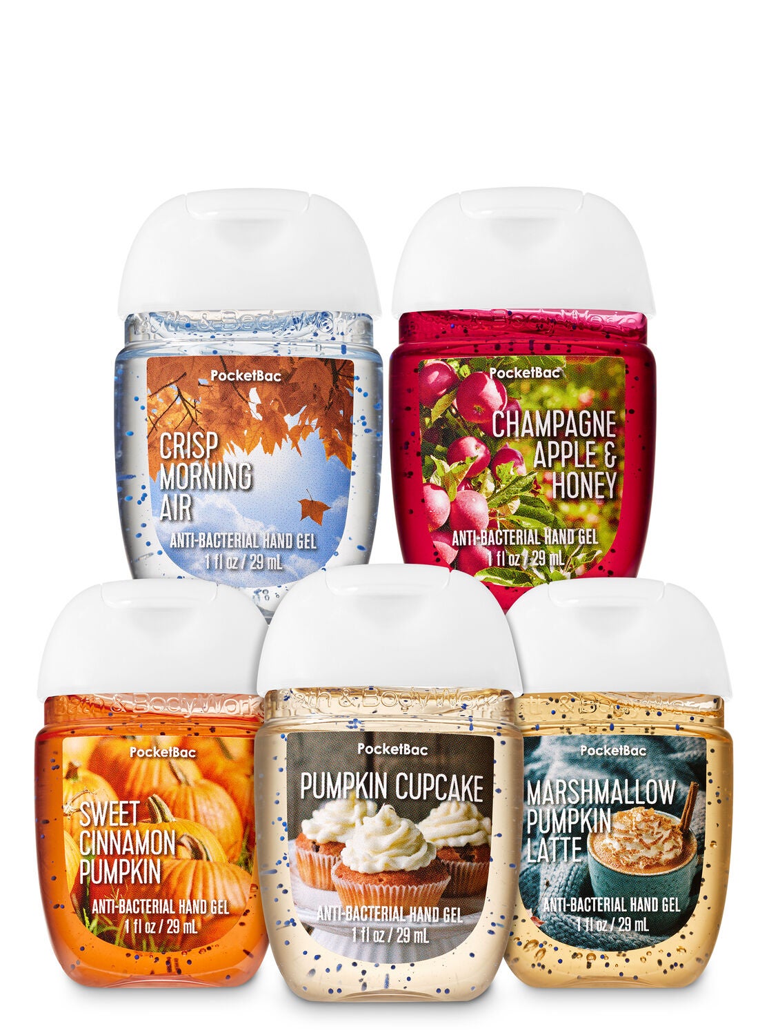 Fall Traditions PocketBac Hand Sanitizer 5-Pack - Bath And Body Works