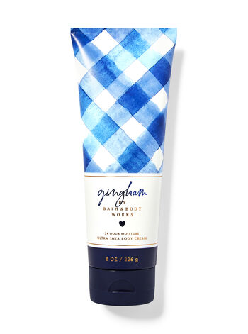 Signature Collection Gingham Ultra Shea Body Cream - Bath And Body Works