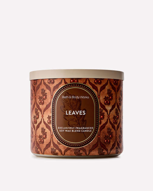 Leaves 3-Wick Candle