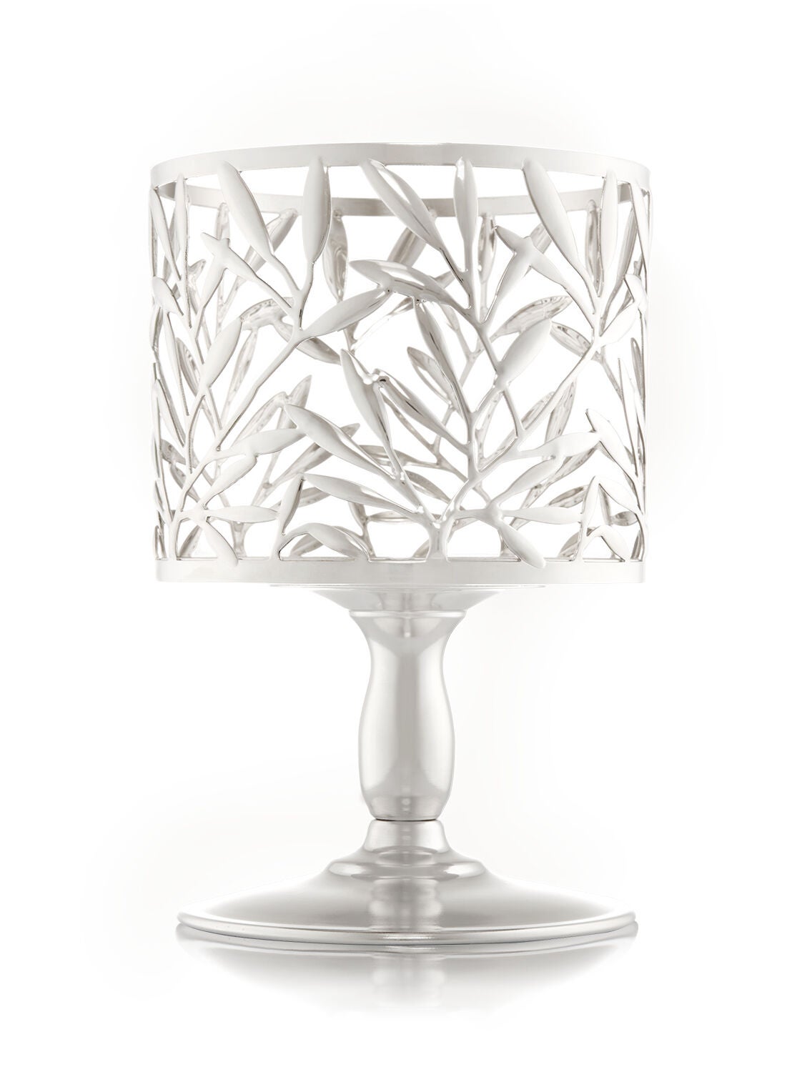 Bath and Body Works 'TIS the SEASON PEDESTAL 3-WICK CANDLE HOLDER CANDLE SLEEVE 