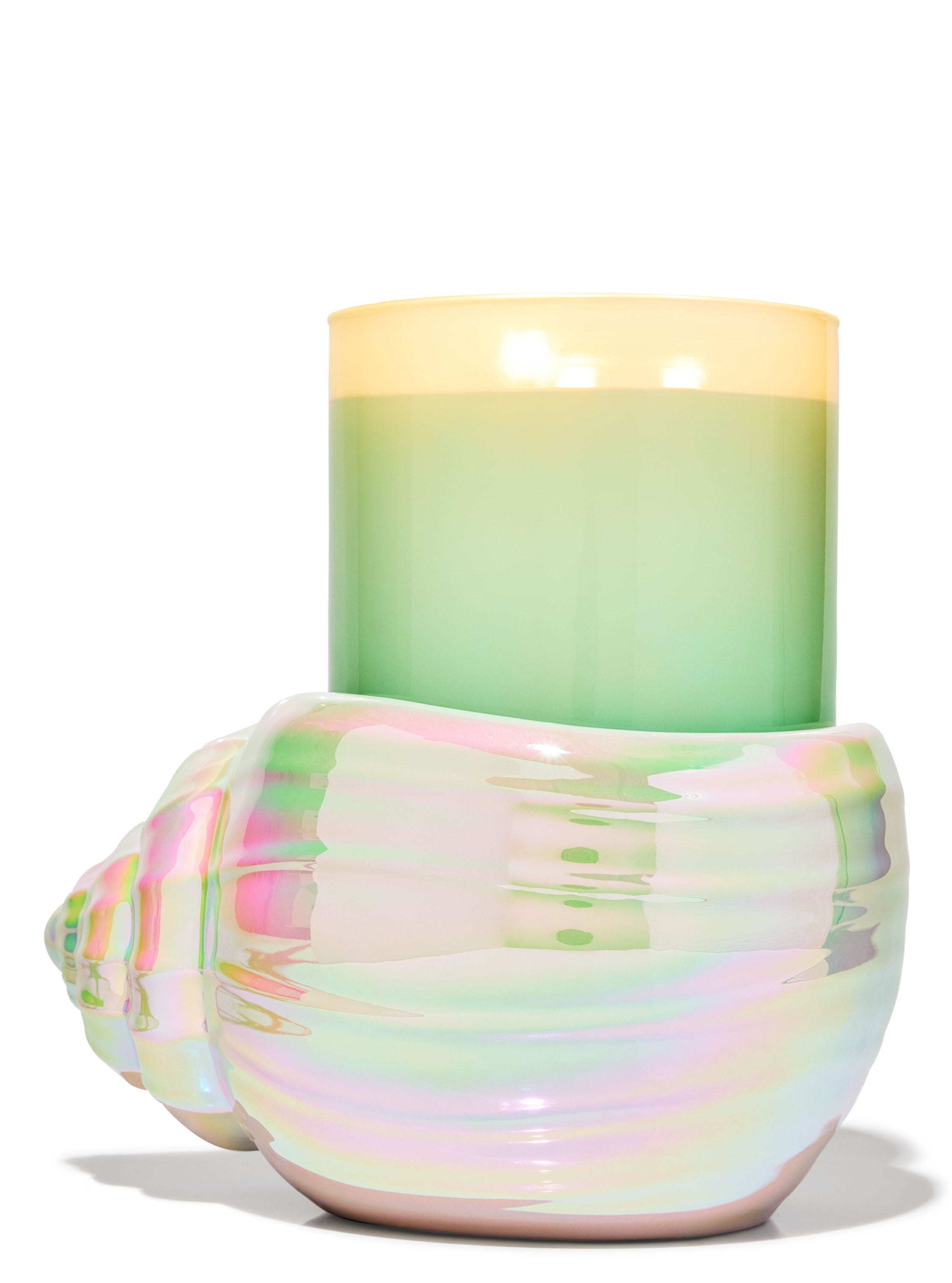 Seashell 3-Wick Candle Holder