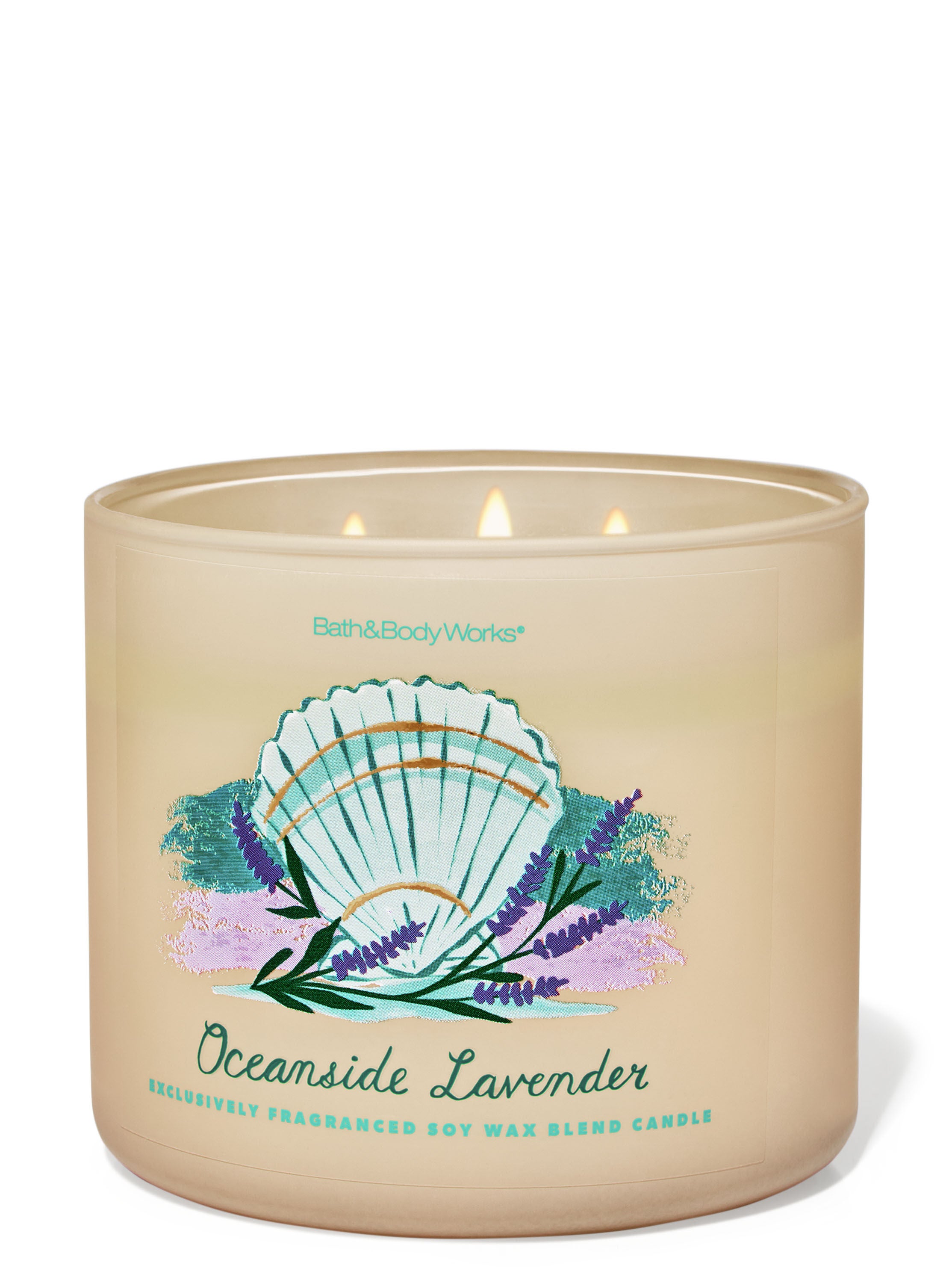 Oceanside Lavender 3-Wick Candle