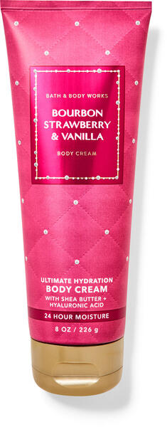 Bourbon Strawberry &amp; Vanilla Ultimate Hydration Body Cream