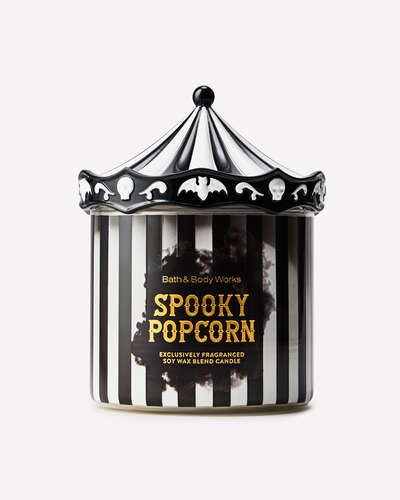 Spooky Popcorn 3-Wick Candle