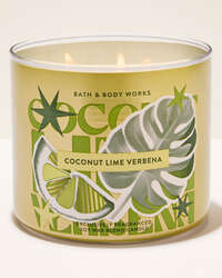 Coconut Lime Verbena 3-Wick Candle