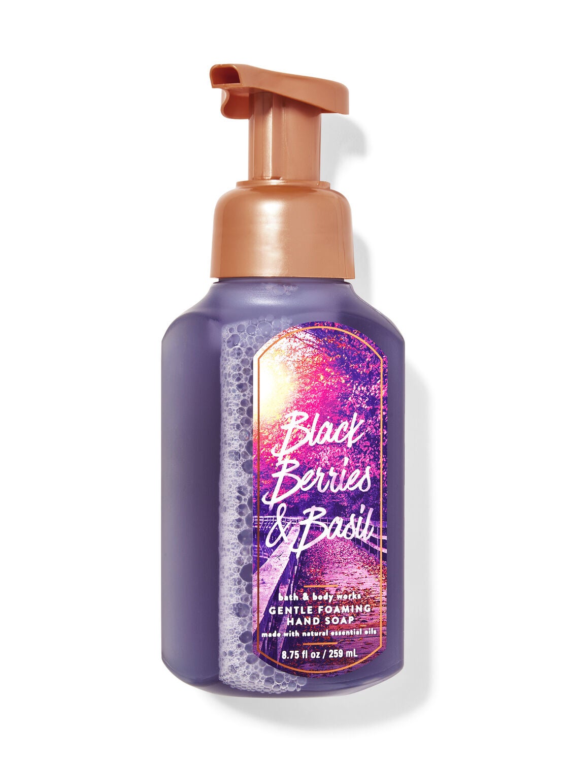 Blackberries & Basil Gentle Foaming Hand Soap