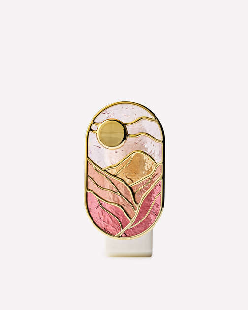 Stained Glass Mountain Scene Nightlight Wallflowers Fragrance Plug
