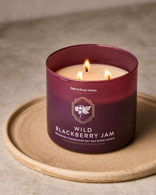 Wild Blackberry Jam 3-Wick Candle