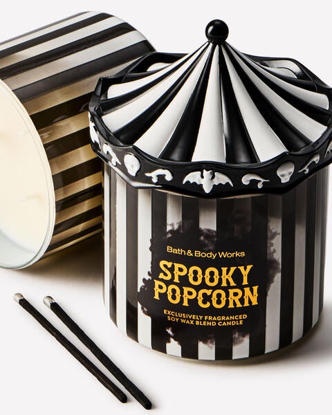 Spooky Popcorn 3-Wick Candle