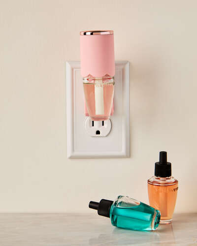 Pink Scalloped Scent Control&trade; Wallflowers Fragrance Plug