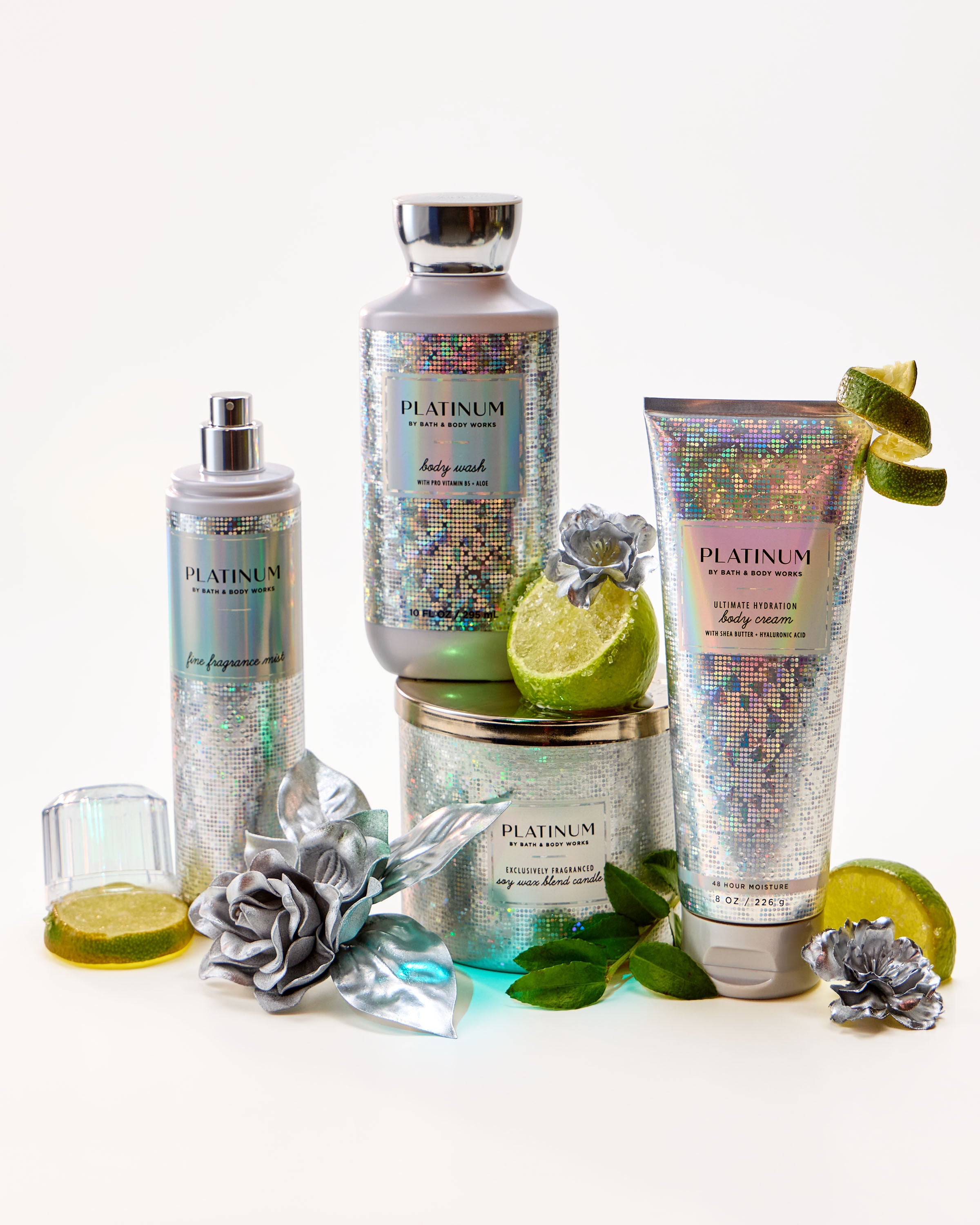 Platinum 3-Wick Candle | Bath & Body Works
