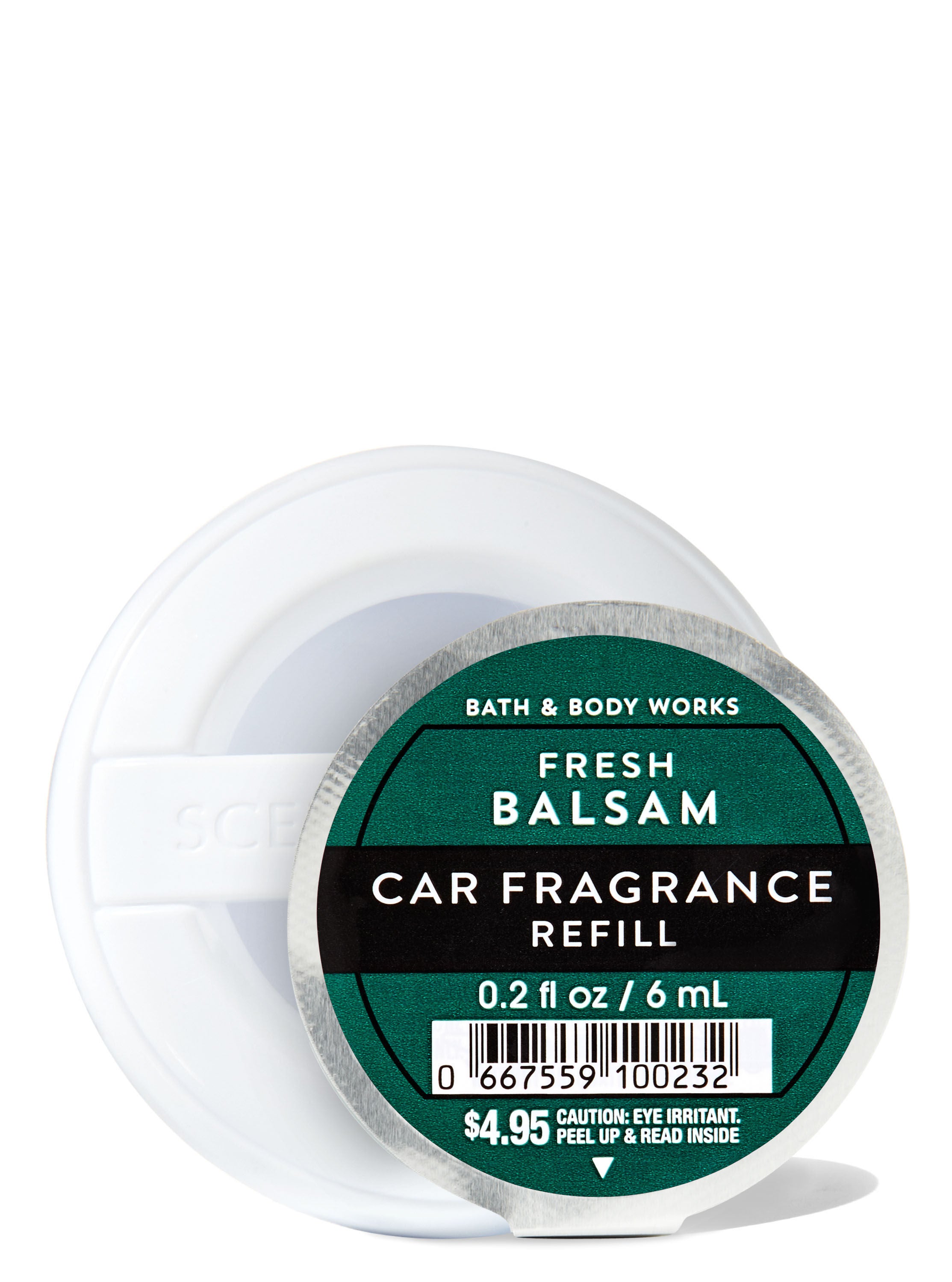 Fresh Balsam Car Fragrance Refill Bath Body Works