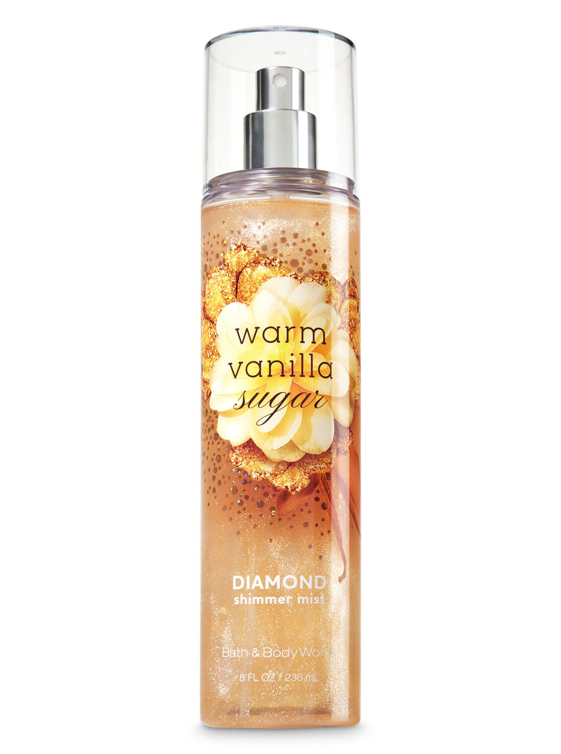 Signature Collection Warm Vanilla Sugar Diamond Shimmer Mist - Bath And Body Works