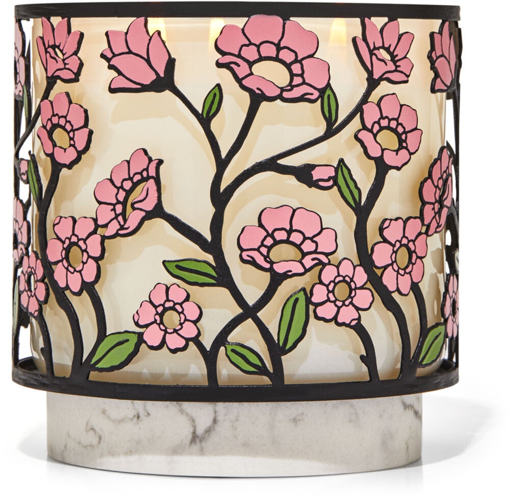 Flowerbed 3-Wick Candle Holder