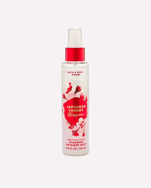 Japanese Cherry Blossom Diamond Shimmer Mist