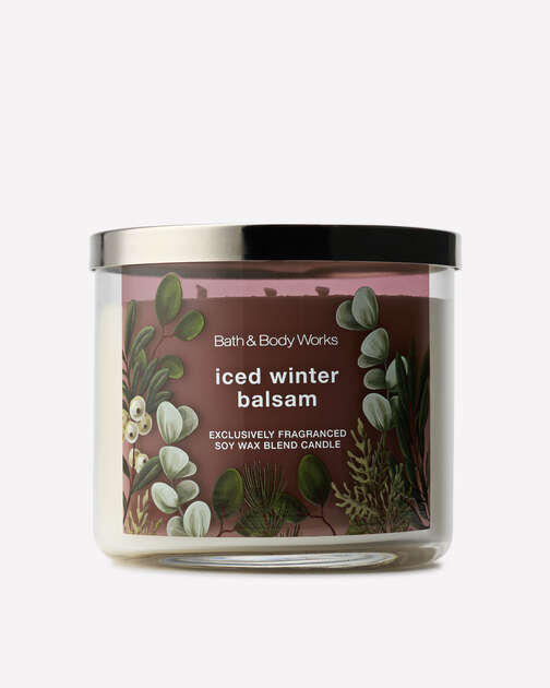 Iced Winter Balsam 3-Wick Candle