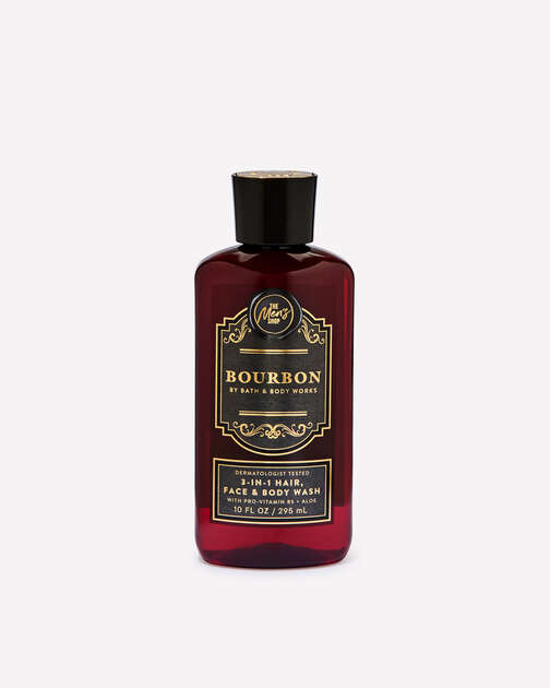 Bourbon 3-in-1 Hair, Face & Body Wash