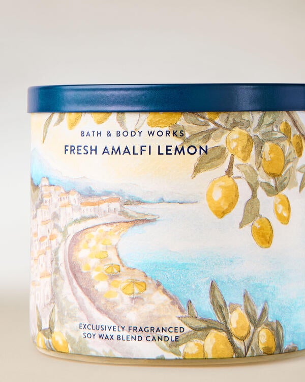 Fresh Amalfi Lemon 3-Wick Candle