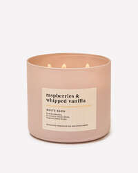 Raspberries & Whipped Vanilla 3-Wick Candle