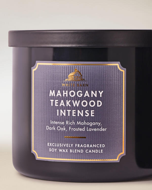 Mahogany Teakwood Intense 3-Wick Candle