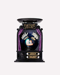 Light-up Glow-in-the-Dark Fortune Telling Pedestal 3-Wick Candle Holder